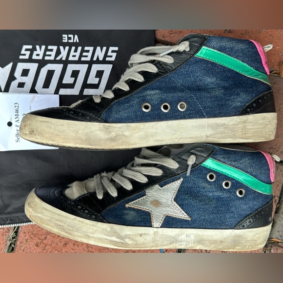 Denim Golden Goose Midstar - Picture 3 of 10